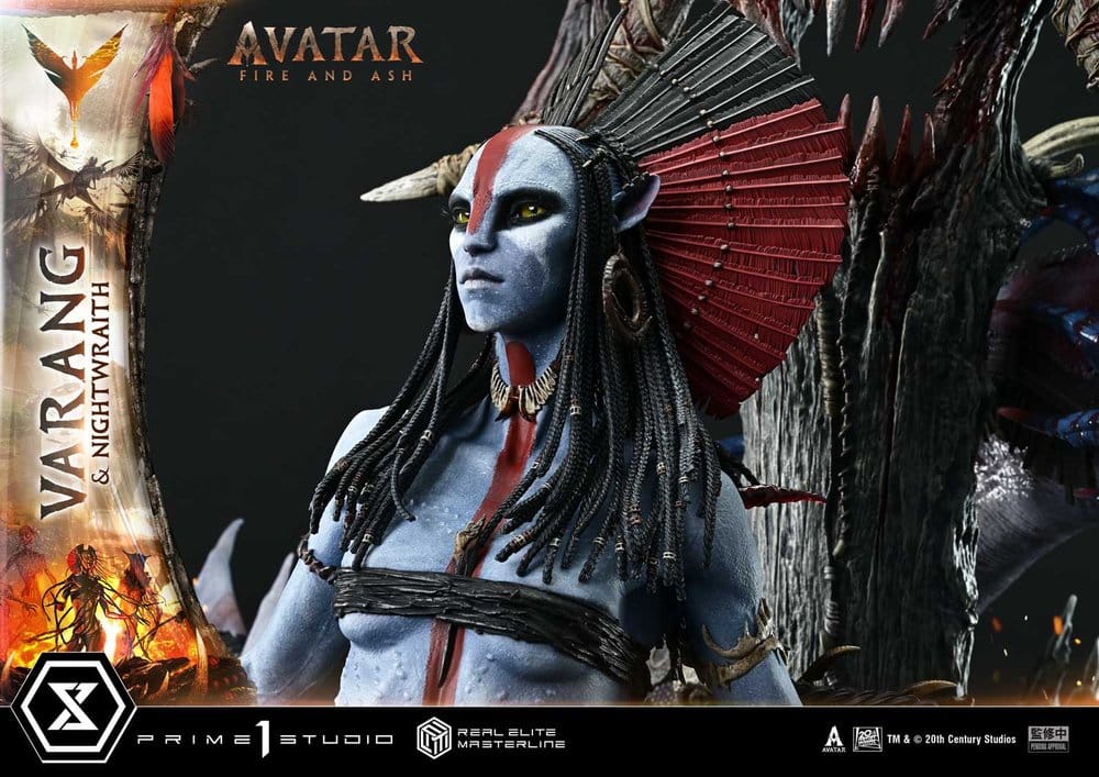 Avatar: Fire and Ash (Film) statuette Real Elite Masterline Series 1/4 Varang & Nightwraith Avatar Legacy Collection 96 cm