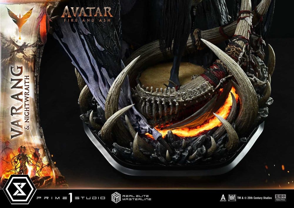 Avatar: Fire and Ash (Film) statuette Real Elite Masterline Series 1/4 Varang & Nightwraith Avatar Legacy Collection 96 cm