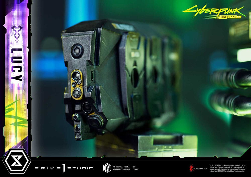 Cyberpunk: Edgerunners statuette Real Elite Masterline Series 1/4 Lucy 50 cm