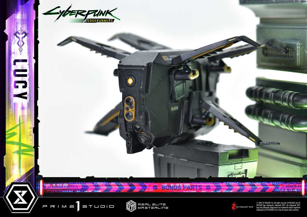 Cyberpunk: Edgerunners statuette Real Elite Masterline Series 1/4 Lucy Deluxe Bonus Version 50 cm