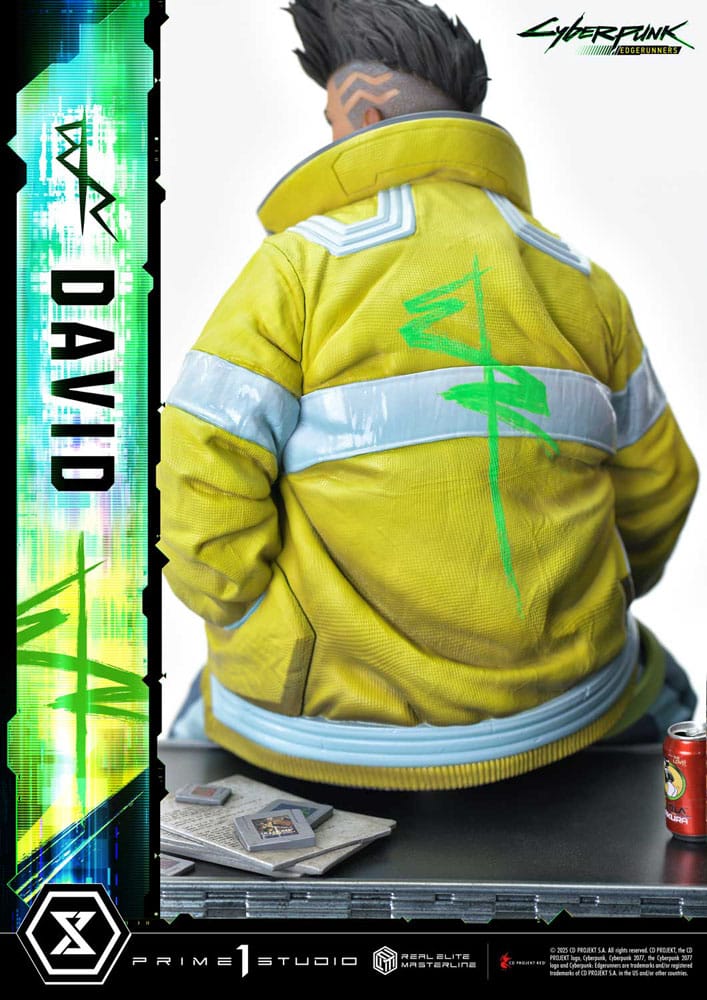 Cyberpunk: Edgerunners statuette Real Elite Masterline Series 1/4 David 58 cm