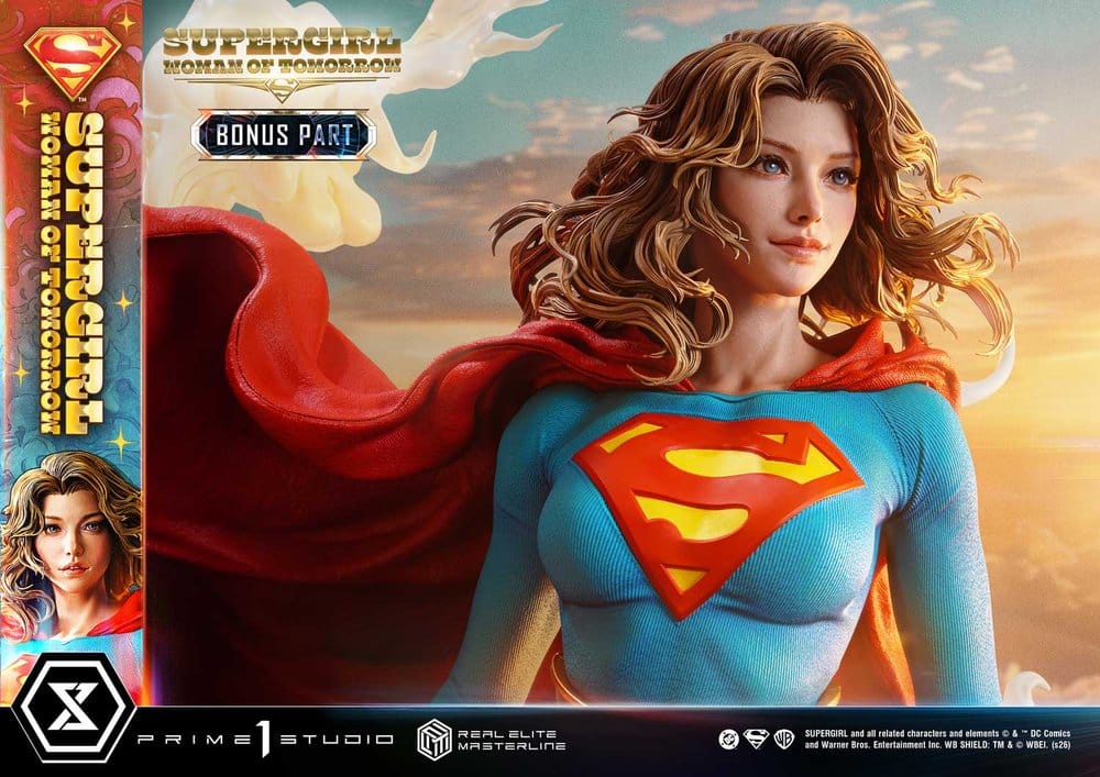 DC Comics Real Elite Masterline Series statuette 1/4 Supergirl Woman of Tomorrow Bonus Version 63 cm
