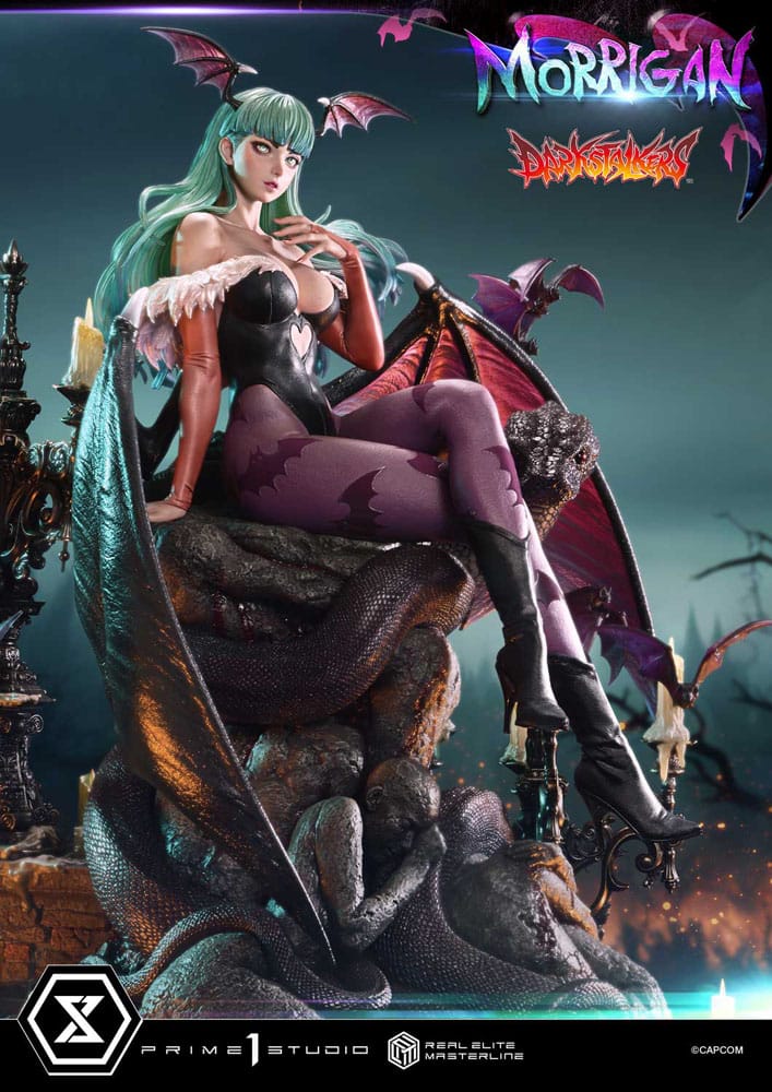 Darkstalkers statuette Real Elite Masterline Series 1/4 Morrigan 55 cm