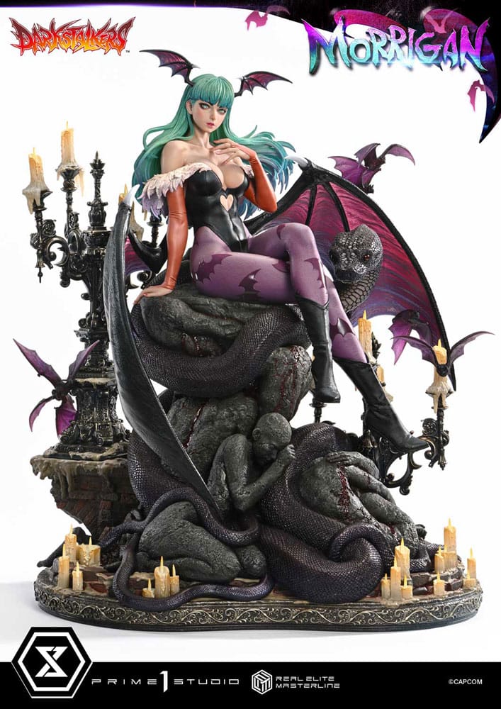 Darkstalkers statuette Real Elite Masterline Series 1/4 Morrigan Bonus Version 55 cm