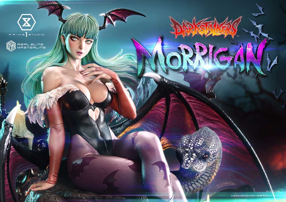 Darkstalkers statuette Real Elite Masterline Series 1/4 Morrigan Bonus Version 55 cm