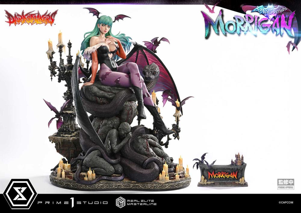 Darkstalkers statuette Real Elite Masterline Series 1/4 Morrigan Bonus Version 55 cm