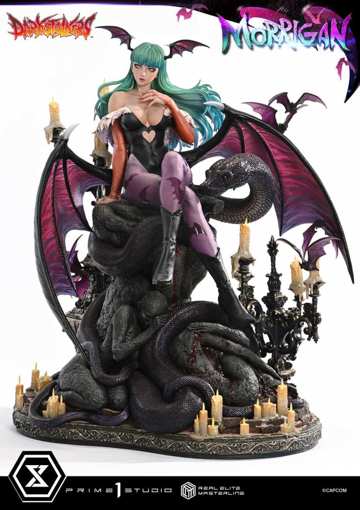 Darkstalkers statuette Real Elite Masterline Series 1/4 Morrigan Bonus Version 55 cm