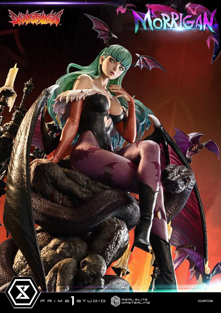 Darkstalkers statuette Real Elite Masterline Series 1/4 Morrigan Bonus Version 55 cm