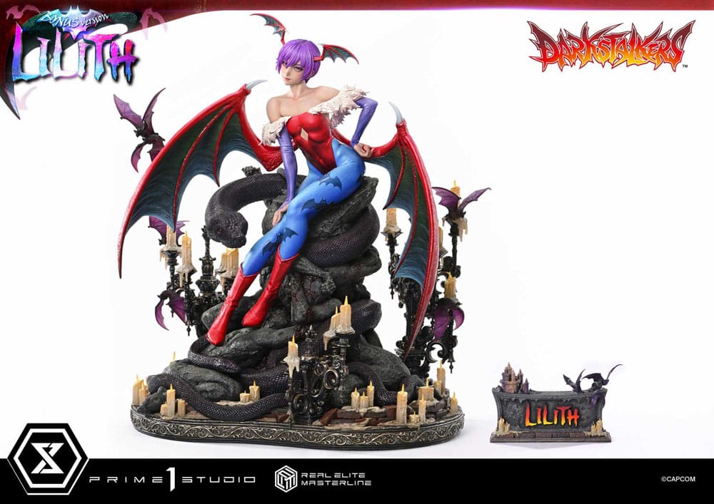 Darkstalkers statuette Real Elite Masterline Series 1/4 Lilith Bonus Version 52 cm