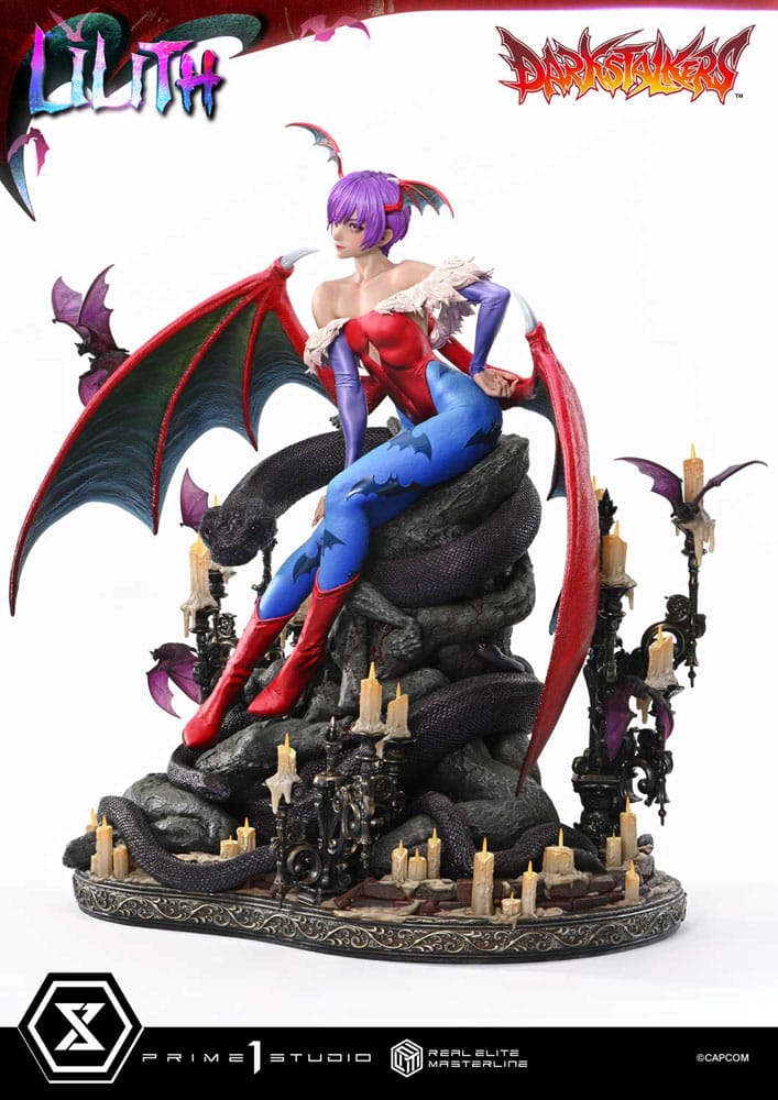 Darkstalkers statuette Real Elite Masterline Series 1/4 Lilith Bonus Version 52 cm