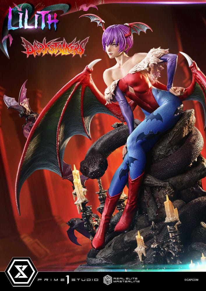 Darkstalkers statuette Real Elite Masterline Series 1/4 Lilith Bonus Version 52 cm