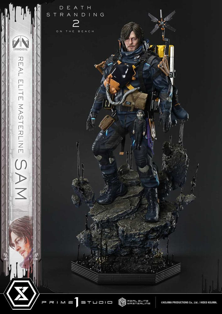 Death Stranding 2: On the Beach statuette Real Elite Masterline Series 1/3 Sam 83 cm