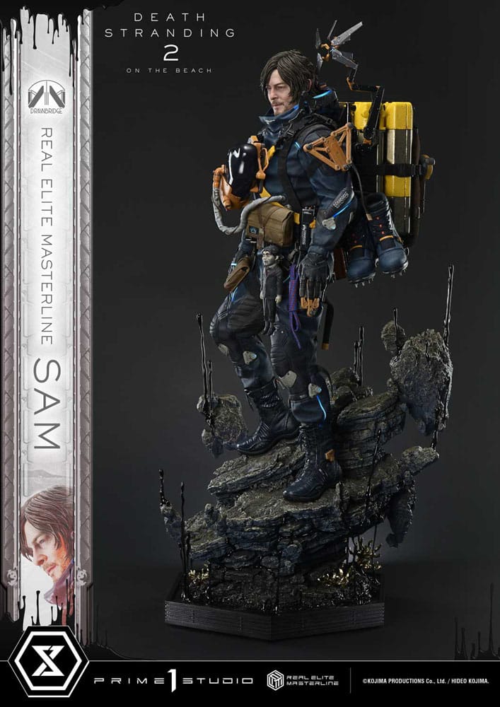 Death Stranding 2: On the Beach statuette Real Elite Masterline Series 1/3 Sam Deluxe Version 83 cm