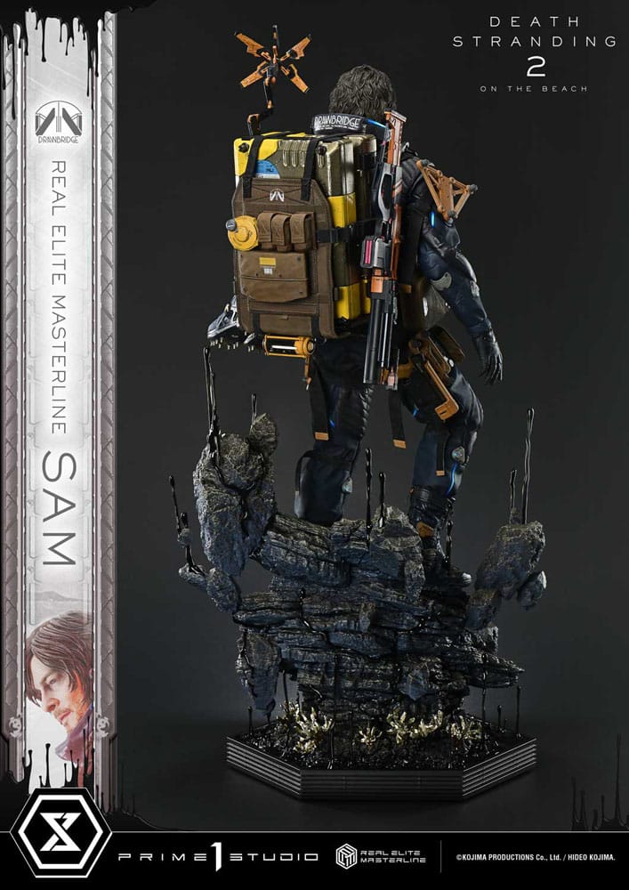 Death Stranding 2: On the Beach statuette Real Elite Masterline Series 1/3 Sam Deluxe Version 83 cm
