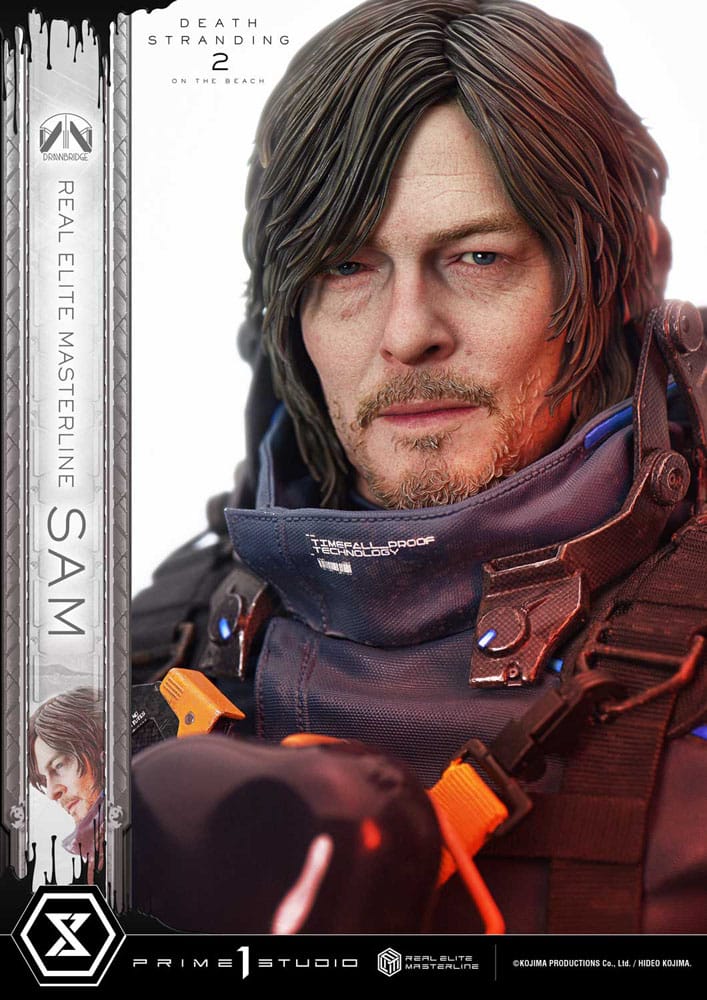 Death Stranding 2: On the Beach statuette Real Elite Masterline Series 1/3 Sam Deluxe Bonus Version 83 cm