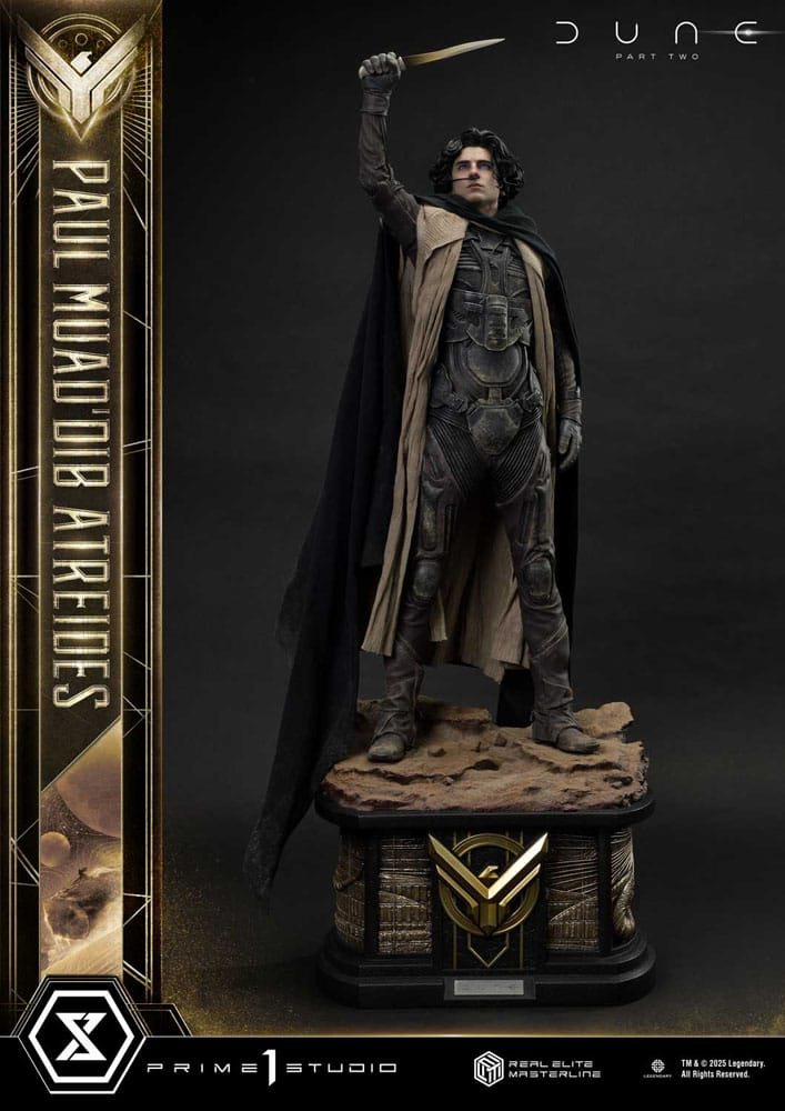 Dune: Part Two statuette Real Elite Masterline Series 1/3 Paul Atreides 90 cm