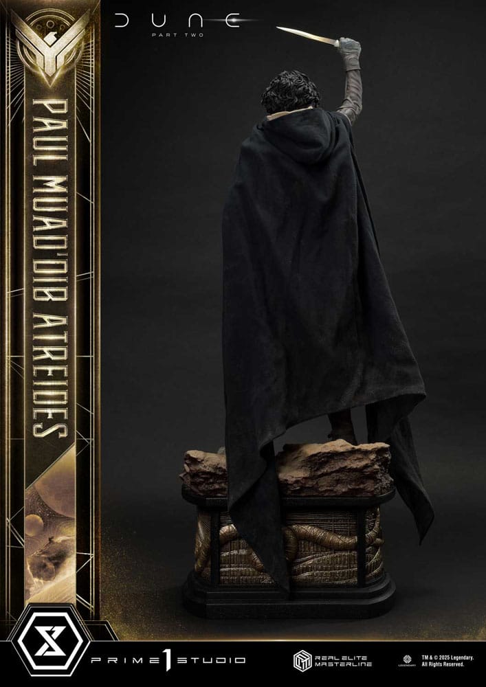 Dune: Part Two statuette Real Elite Masterline Series 1/3 Paul Atreides 90 cm