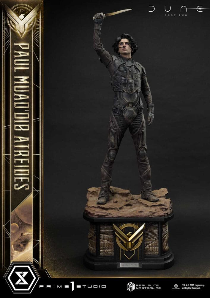 Dune: Part Two statuette Real Elite Masterline Series 1/3 Paul Atreides 90 cm