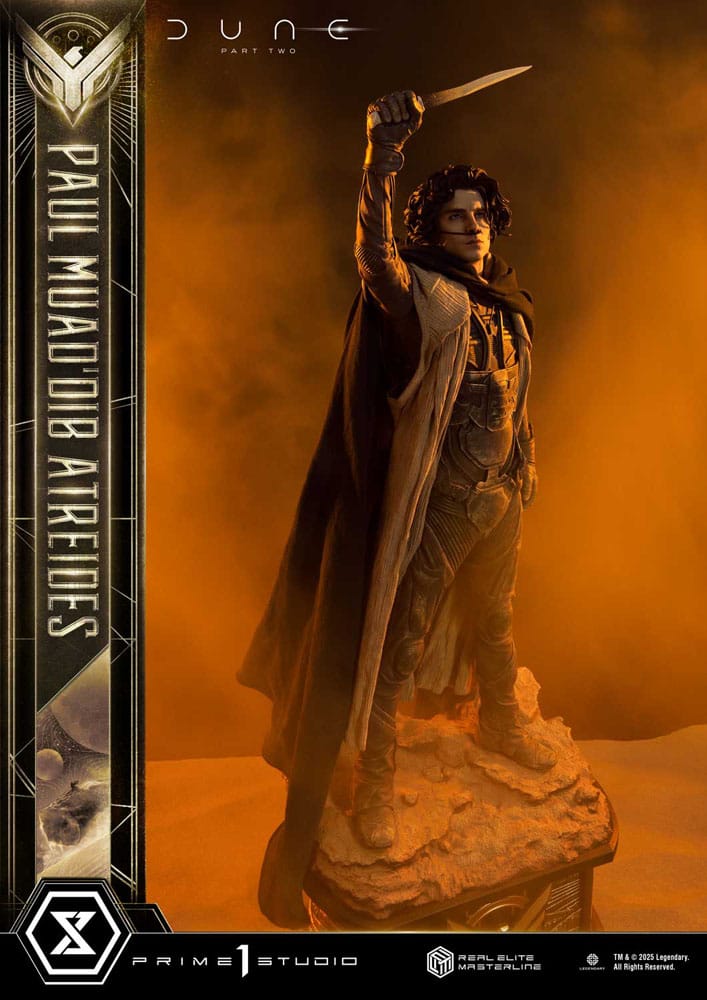 Dune: Part Two statuette Real Elite Masterline Series 1/3 Paul Atreides 90 cm