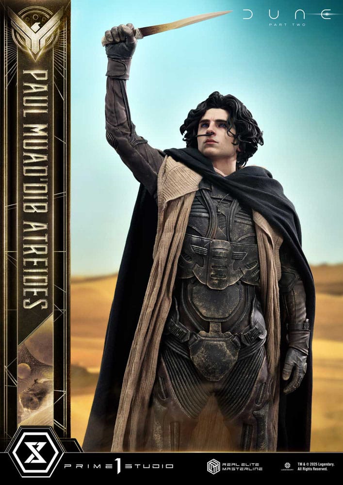 Dune: Part Two statuette Real Elite Masterline Series 1/3 Paul Atreides 90 cm