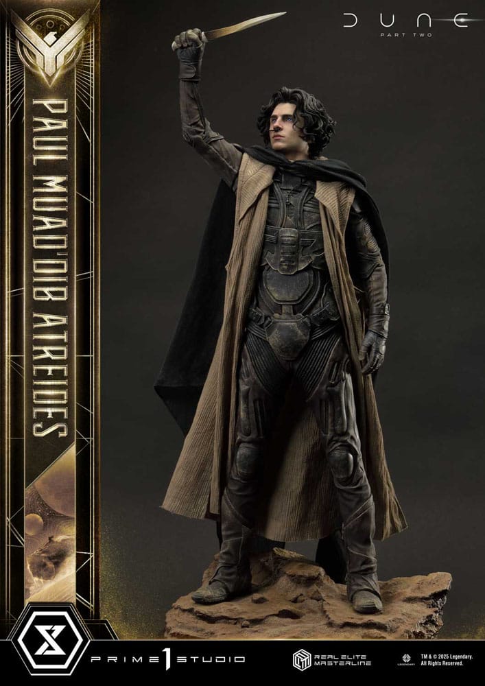 Dune: Part Two statuette Real Elite Masterline Series 1/3 Paul Atreides 90 cm