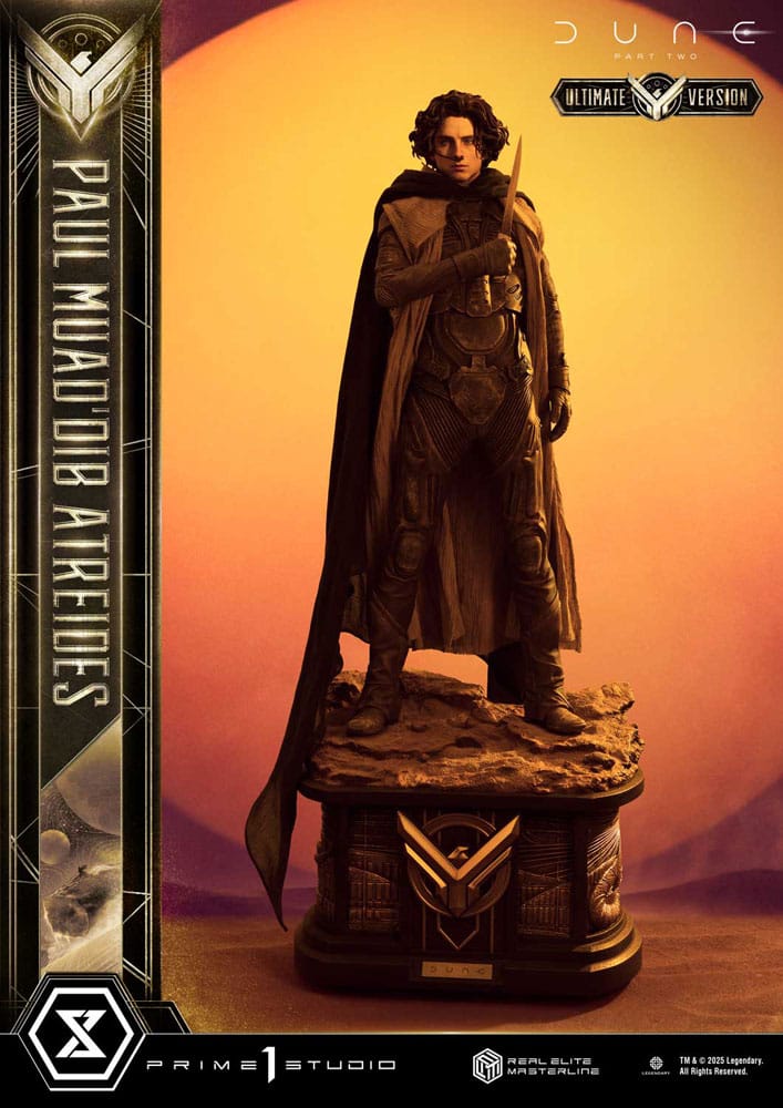 Dune: Part Two statuette Real Elite Masterline Series 1/3 Paul Atreides Ultimate Verison 90 cm