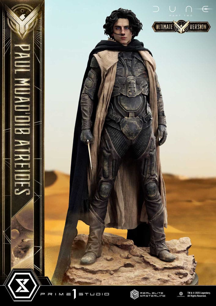 Dune: Part Two statuette Real Elite Masterline Series 1/3 Paul Atreides Ultimate Verison 90 cm