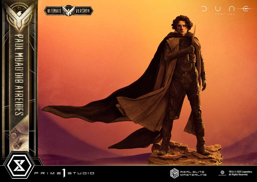 Dune: Part Two statuette Real Elite Masterline Series 1/3 Paul Atreides Ultimate Verison 90 cm