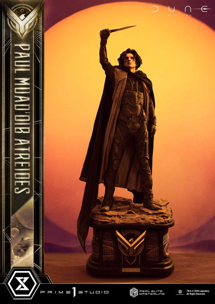 Dune: Part Two statuette Real Elite Masterline Series 1/3 Paul Atreides Ultimate Verison 90 cm