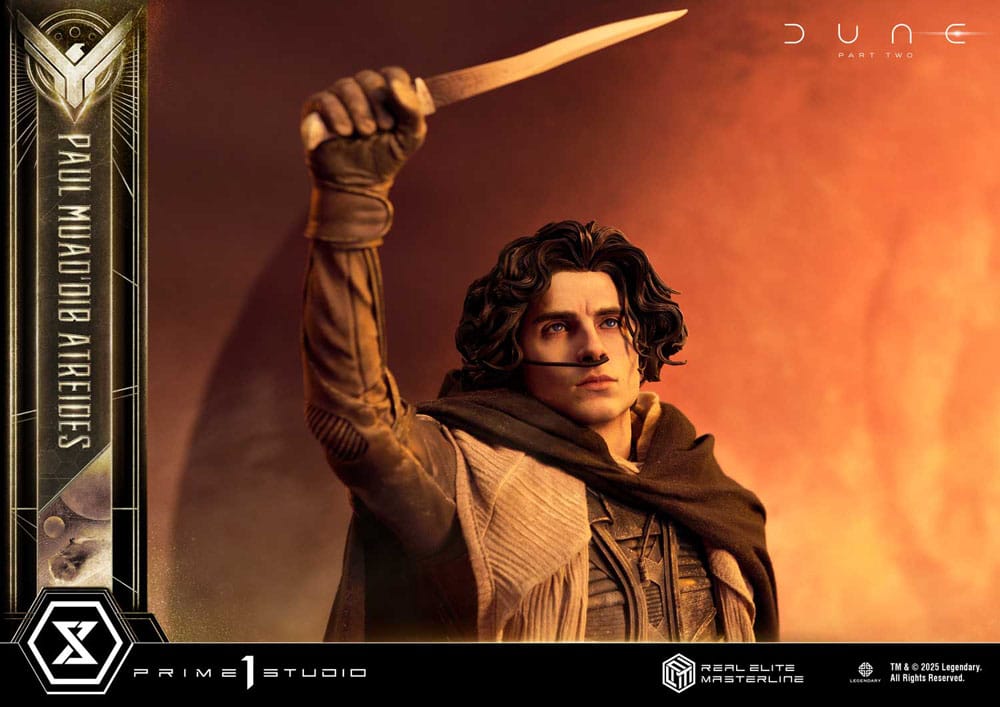Dune: Part Two statuette Real Elite Masterline Series 1/3 Paul Atreides Ultimate Verison 90 cm