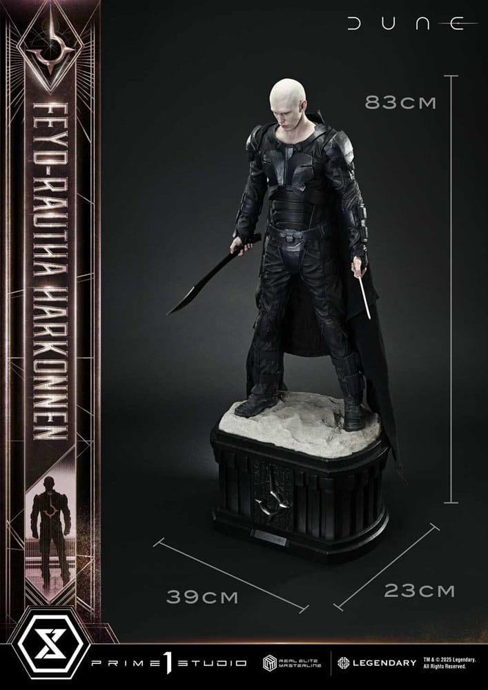 Dune: Part Two statuette Real Elite Masterline Series 1/3 Feyd-Rautha Harkonnen 83 cm