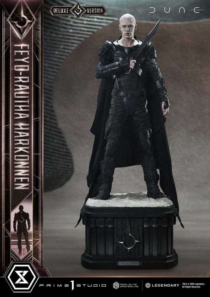 Dune: Part Two statuette Real Elite Masterline Series 1/3 Feyd-Rautha Harkonnen Ultimate Version 83 cm