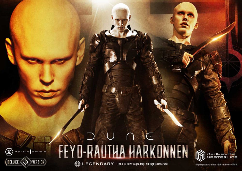 Dune: Part Two statuette Real Elite Masterline Series 1/3 Feyd-Rautha Harkonnen Ultimate Bonus Version 83 cm