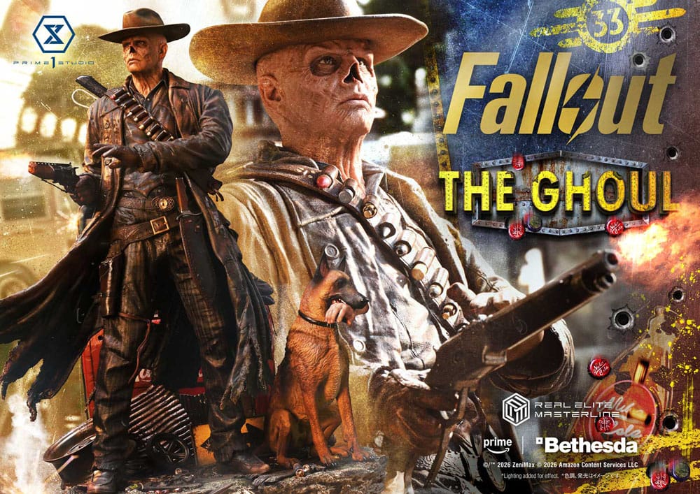 Fallout (TV Series) statuette Real Elite Masterline Series 1/4 The Ghoul 64 cm