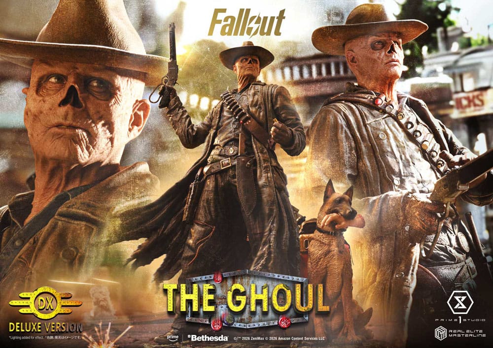 Fallout (TV Series) statuette Real Elite Masterline Series 1/4 The Ghoul Deluxe Version 64 cm