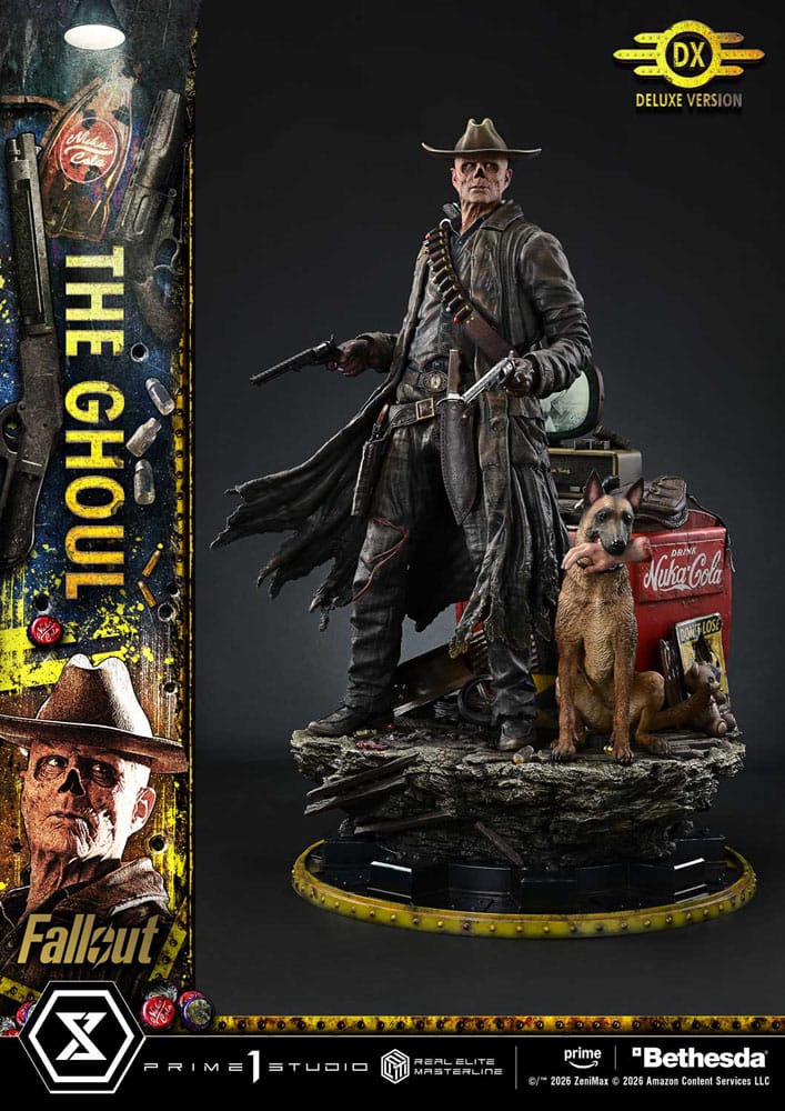 Fallout (TV Series) statuette Real Elite Masterline Series 1/4 The Ghoul Deluxe Version 64 cm