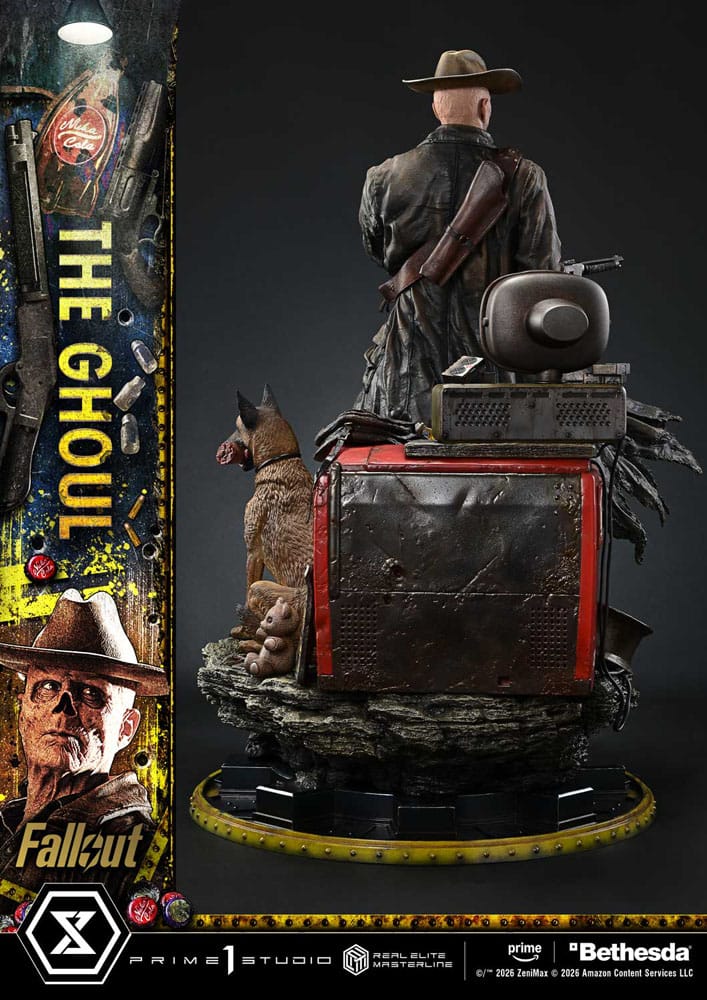 Fallout (TV Series) statuette Real Elite Masterline Series 1/4 The Ghoul Deluxe Version 64 cm