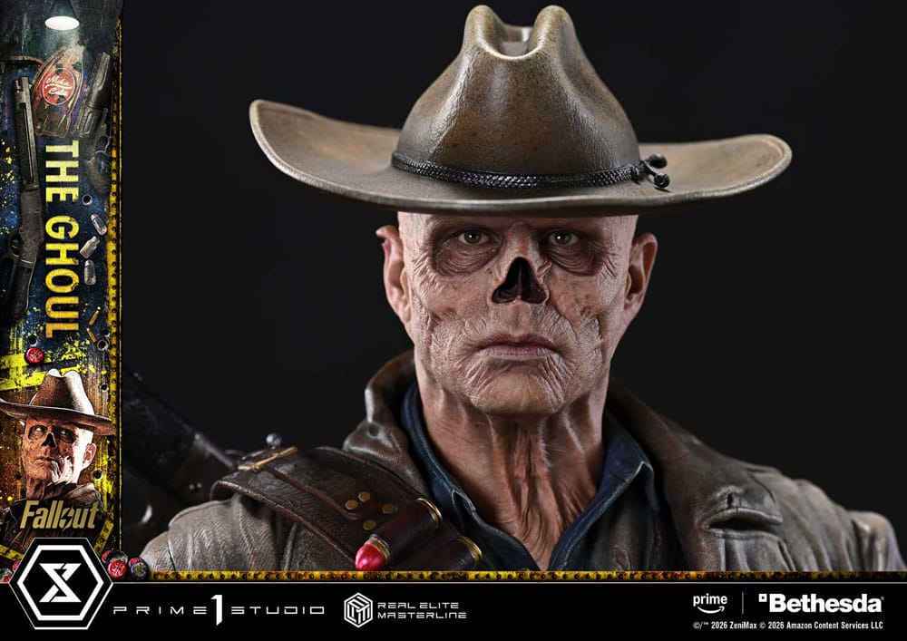 Fallout (TV Series) statuette Real Elite Masterline Series 1/4 The Ghoul Deluxe Version 64 cm