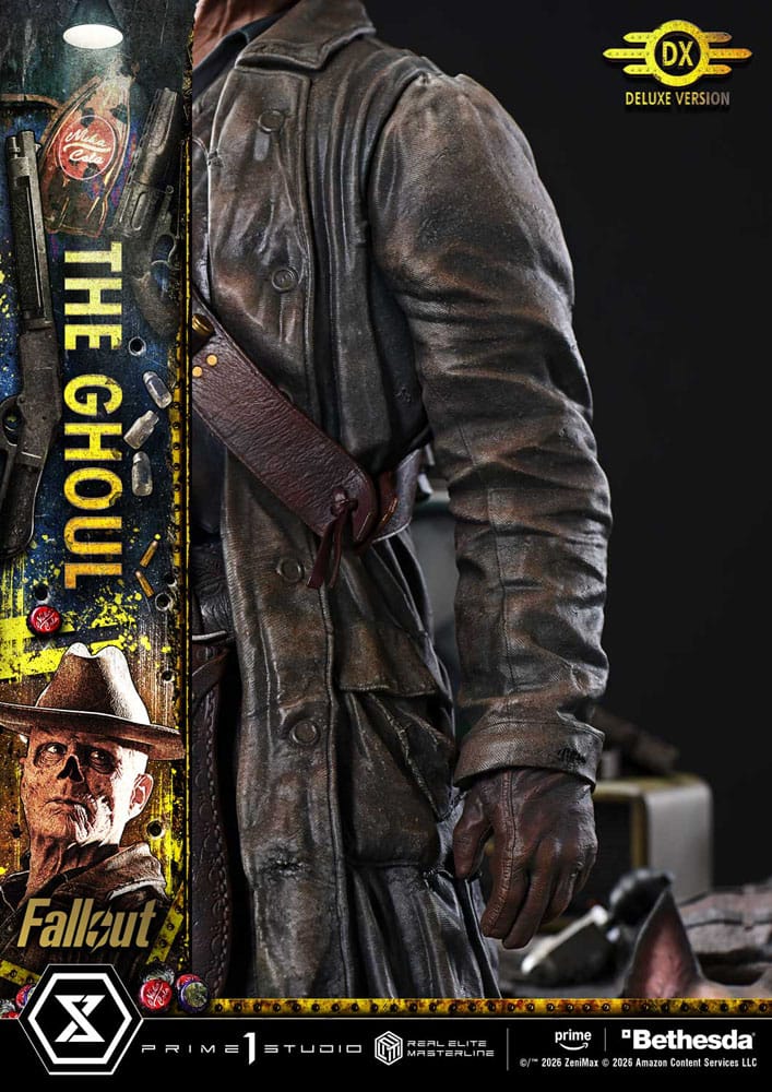 Fallout (TV Series) statuette Real Elite Masterline Series 1/4 The Ghoul Deluxe Version 64 cm