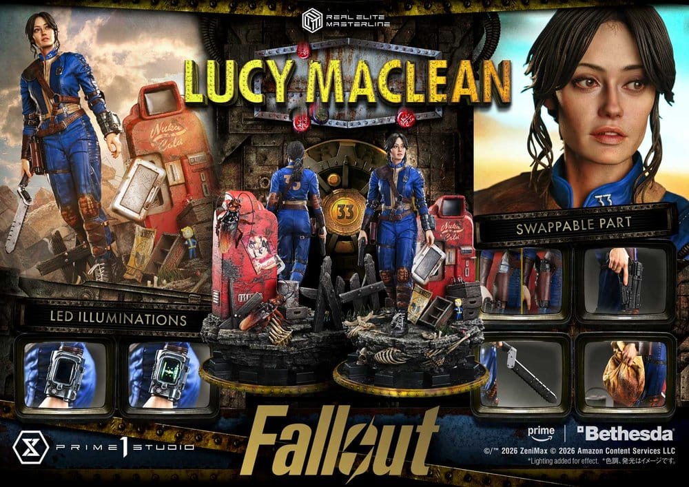 Fallout (TV Series) statuette Real Elite Masterline Series 1/4 Lucy MacLean Bonus Version 59 cm