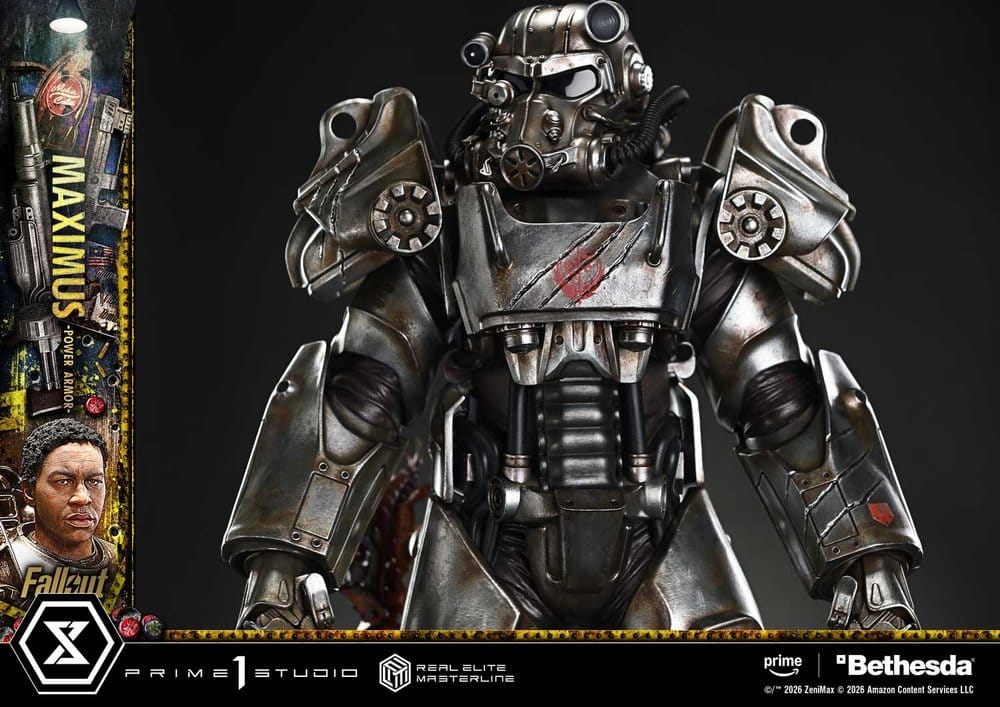 Fallout Real Elite Masterline Statue 1/4 Maximus Power Armor 67 cm