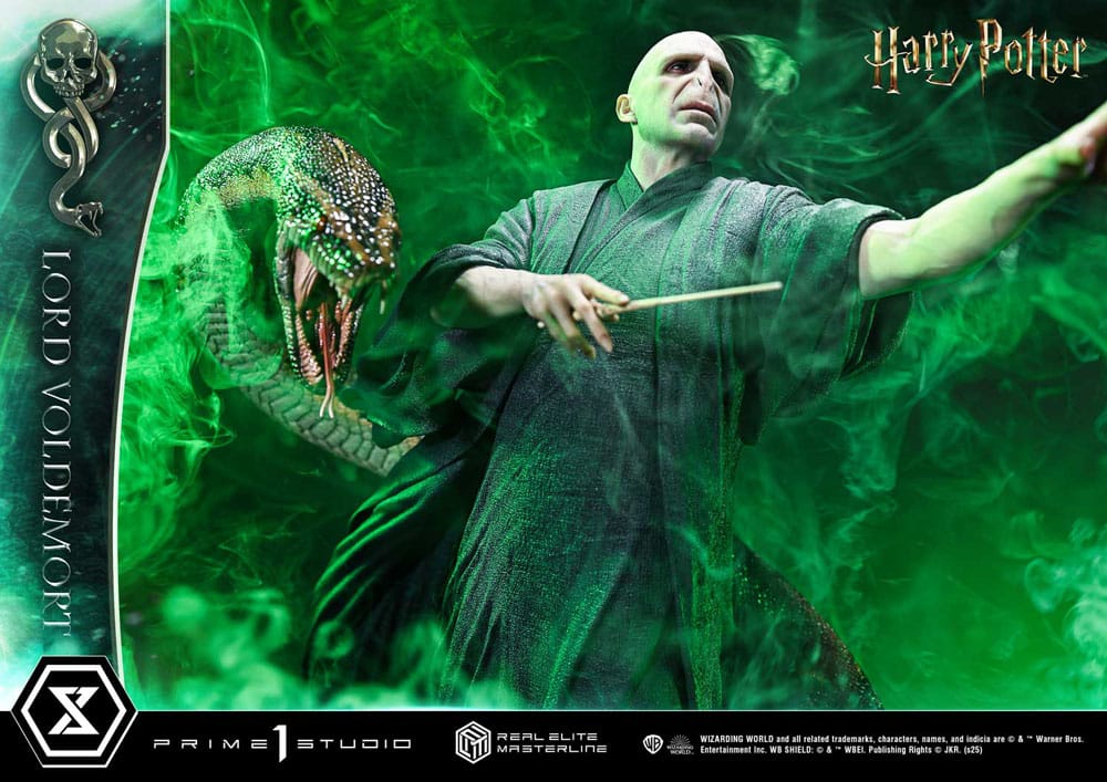 Harry Potter statuette Real Elite Masterline Series 1/4 Lord Voldemort Bonus Version 83 cm