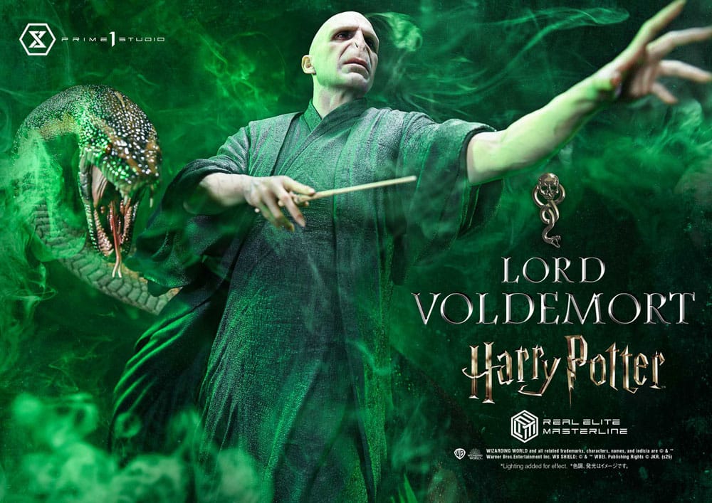 Harry Potter statuette Real Elite Masterline Series 1/4 Lord Voldemort Bonus Version 83 cm