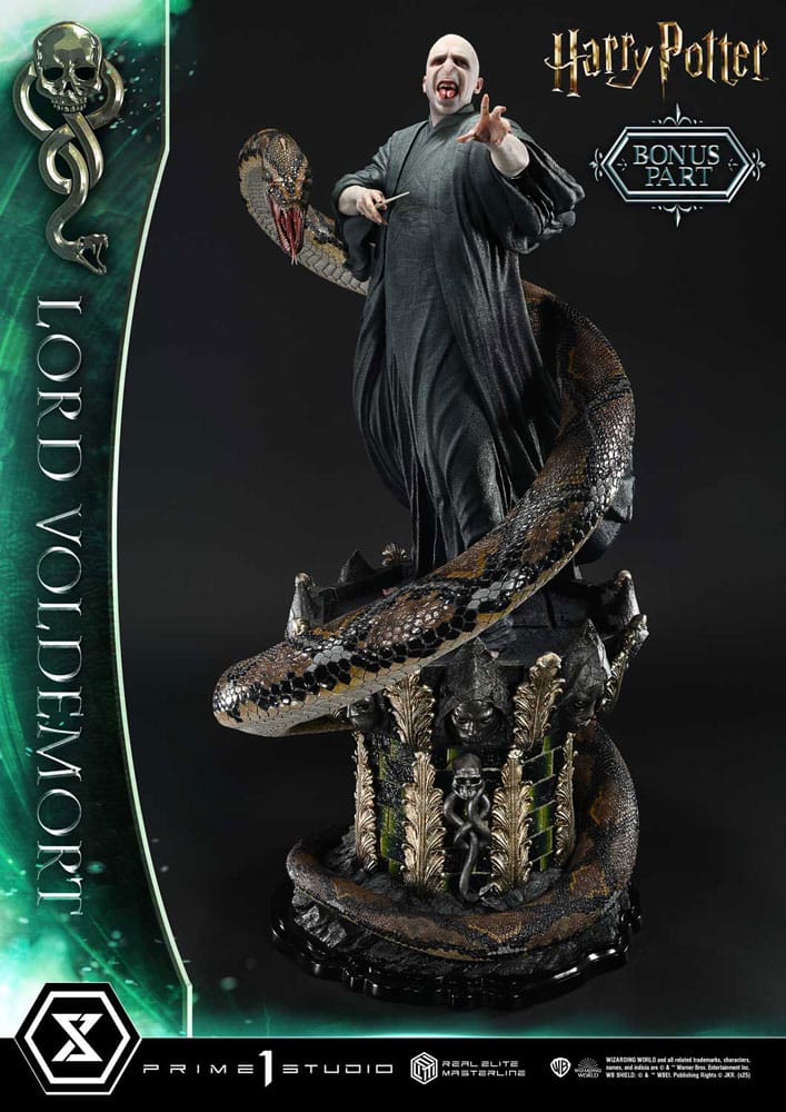 Harry Potter statuette Real Elite Masterline Series 1/4 Lord Voldemort Bonus Version 83 cm
