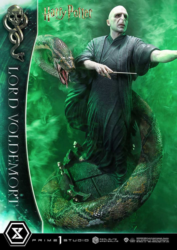 Harry Potter statuette Real Elite Masterline Series 1/4 Lord Voldemort Bonus Version 83 cm