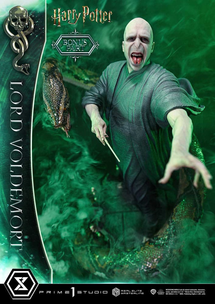 Harry Potter statuette Real Elite Masterline Series 1/4 Lord Voldemort Bonus Version 83 cm