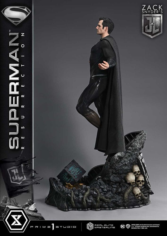 Zack Snyder's Justice League statuette Real Elite Masterline Series 1/3 Superman Resurrection Deluxe Ver. 95 cm