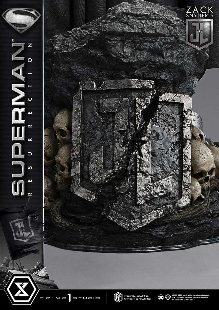 Zack Snyder's Justice League statuette Real Elite Masterline Series 1/3 Superman Resurrection Deluxe Ver. 95 cm