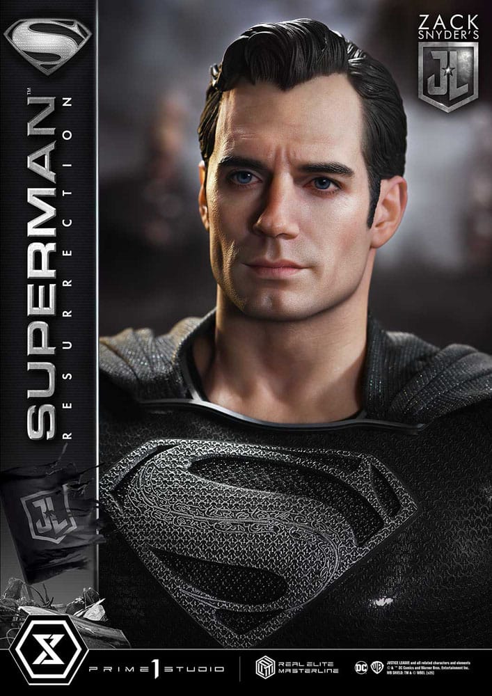 Zack Snyder's Justice League statuette Real Elite Masterline Series 1/3 Superman Resurrection Deluxe Ver. 95 cm