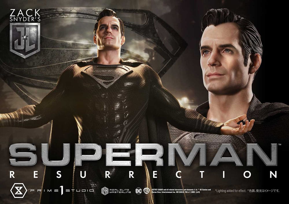 Zack Snyder's Justice League statuette Real Elite Masterline Series 1/3 Superman Resurrection Deluxe Ver. 95 cm